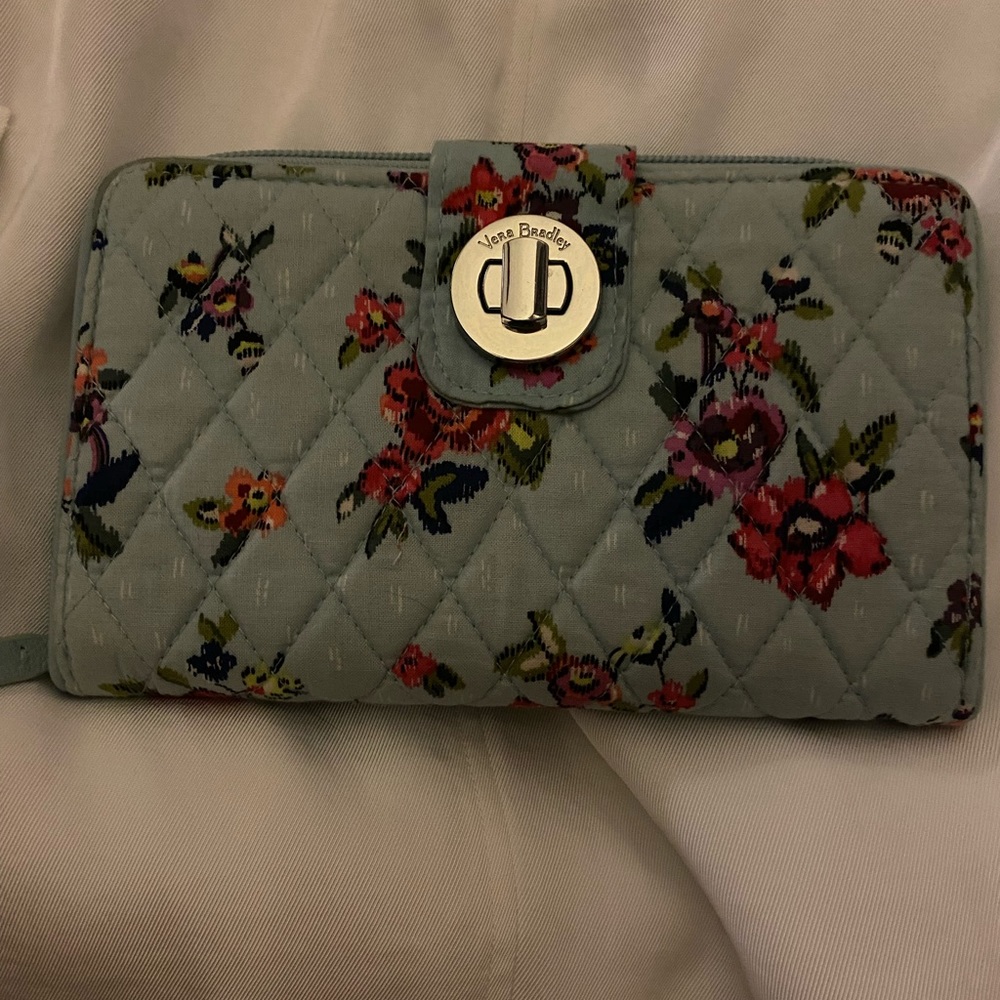 Vera Bradley Turn and Lock Wallet